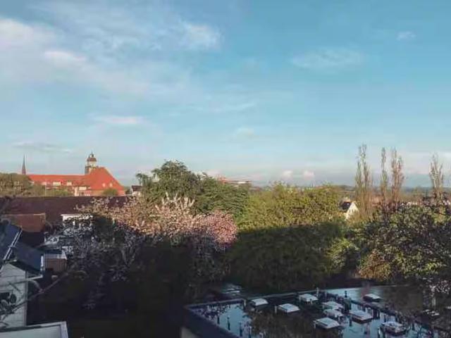 Loft in a listed building with a south facing terrace, Flensburg Amsterdam Apartments for Rent