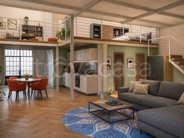 Loft in vendita a Torino corso Sicilia, 19, Gran Madre Crimea