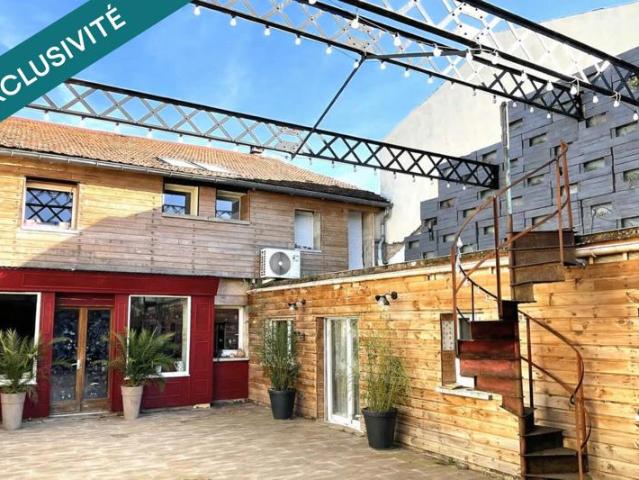 Loft industriel el lumineux T6 centre ville