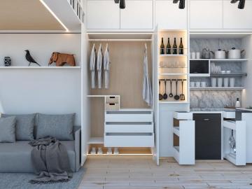 Loft Preventa Santa Fe 19 m2 Piso 7