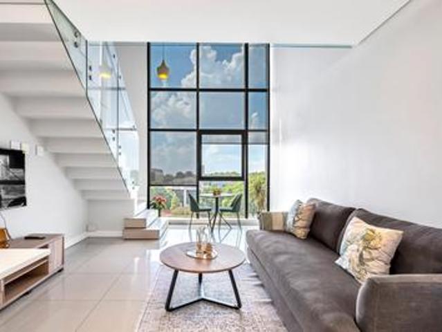 loft style duplex apartment