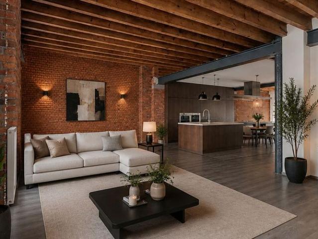 Loft te huur in Antwerpen voor € 1.600 met 1 slaapkamer