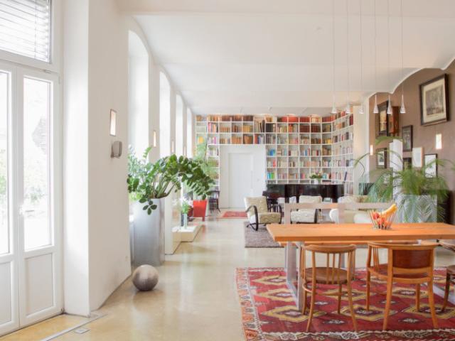 Loft wohnung in ehemaliger klavierfabrik im 2. Stock mit garten ruhige lage barrierefrei zum verkauf