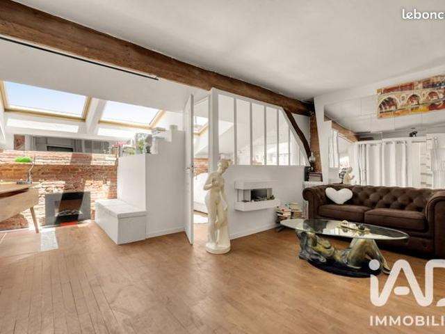 Loft 1 pièce 43 m²