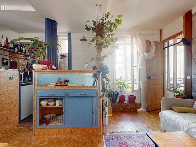 Loft 2 pièces 37 m²