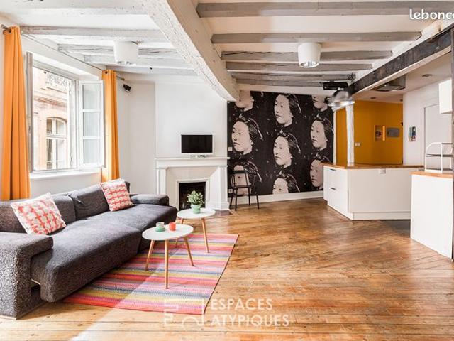 Loft 2 pièces 56 m²