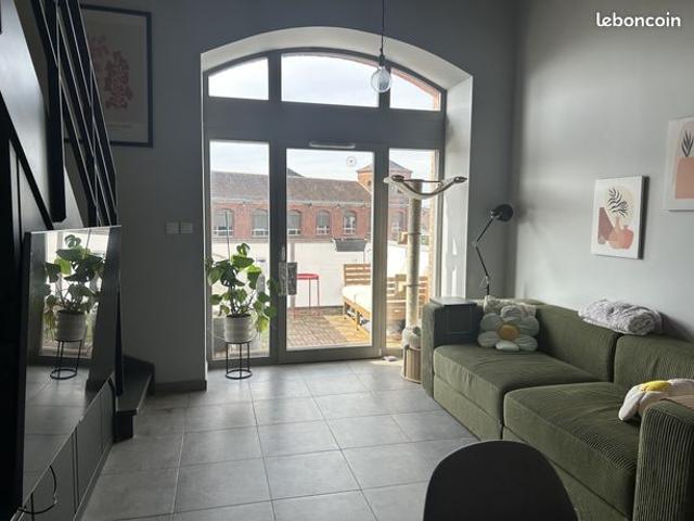 Loft 2 pièces 59 m²