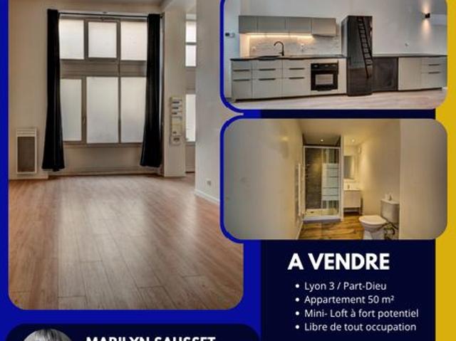 Appartement 2 pièces 50 m²