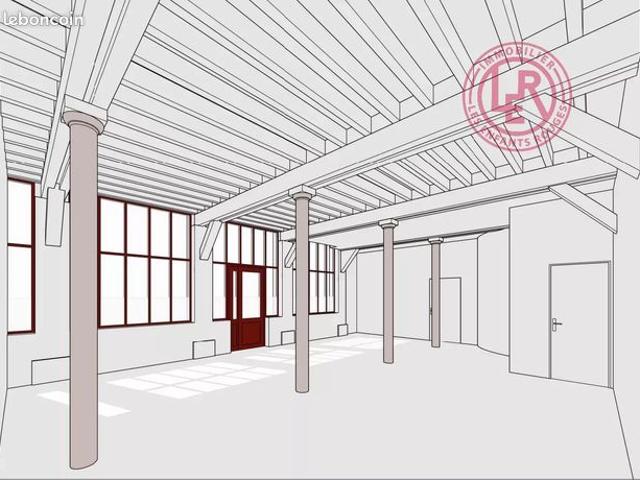 Loft 2 pièces 65 m²