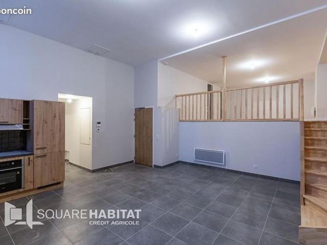 Loft 2 pièces 66 m²
