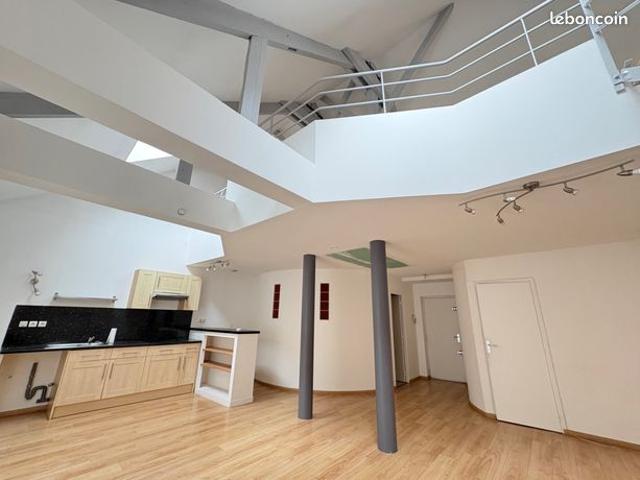 Loft 2 pièces 74 m²