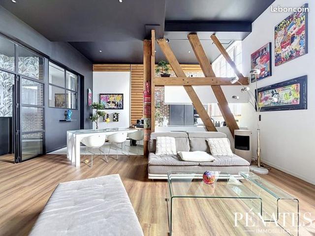 Loft 3 pièces 110 m²