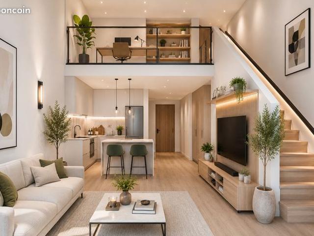 Loft 3 pièces 56 m²