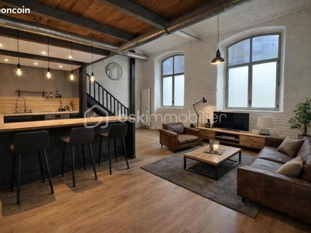 Loft 3 pièces 66 m²