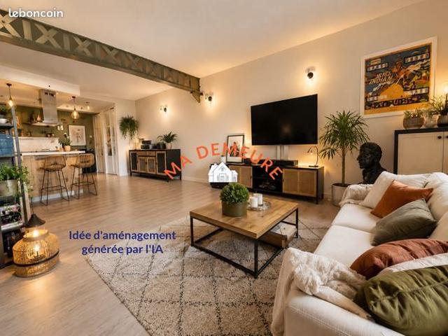 Loft 3 pièces 66 m²