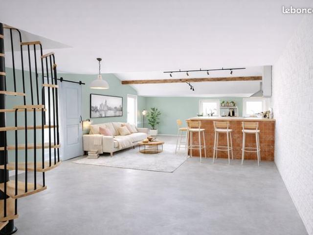 Loft 3 pièces 78 m²