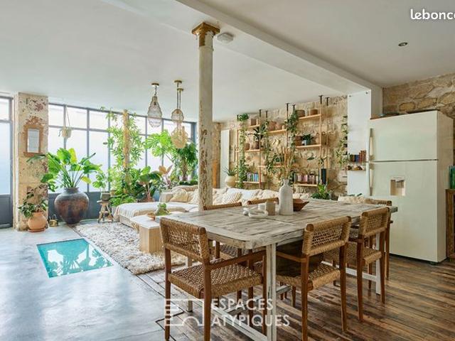 Loft 3 pièces 88 m²