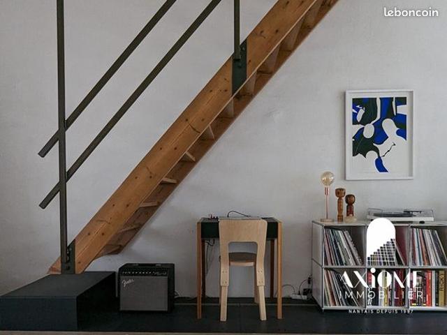 Loft 3 pièces 80 m²