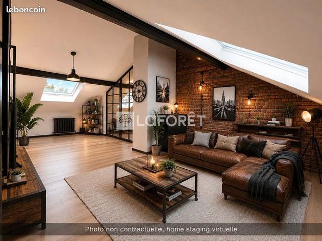 Loft 3 pièces 83 m²