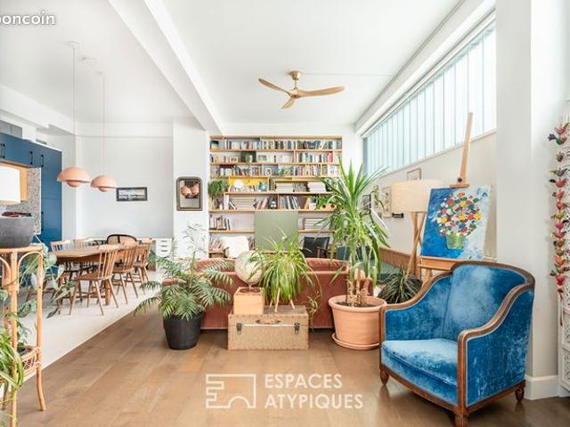 Loft 3 pièces 90 m²