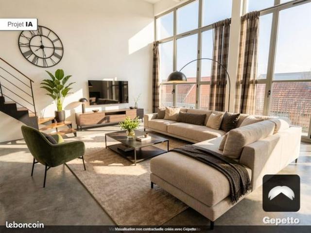Loft 3 pièces 93 m²