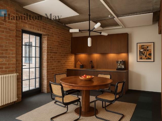 Loft 44,8 m² z wysokimi sufitami i jasnym wnętrzem
