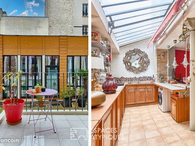 Loft 4 pièces 107 m²