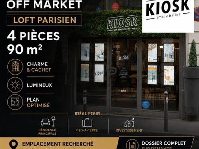Loft 4 pièces 110 m²