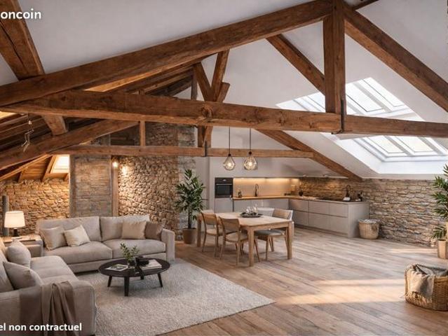 Loft 4 pièces 74 m²
