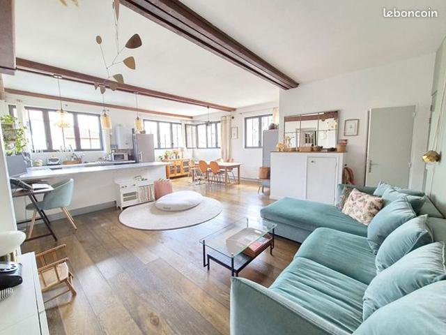 Loft 4 pièces 80 m²