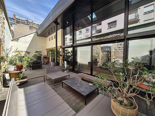 Loft 5 chambres meublé avec terrasse Lyon 6°