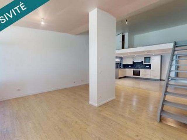 LOFT 72 m² avec entrée indépendante – Idéal habitation, profession libérale ou investissement – Mulhouse Dornach