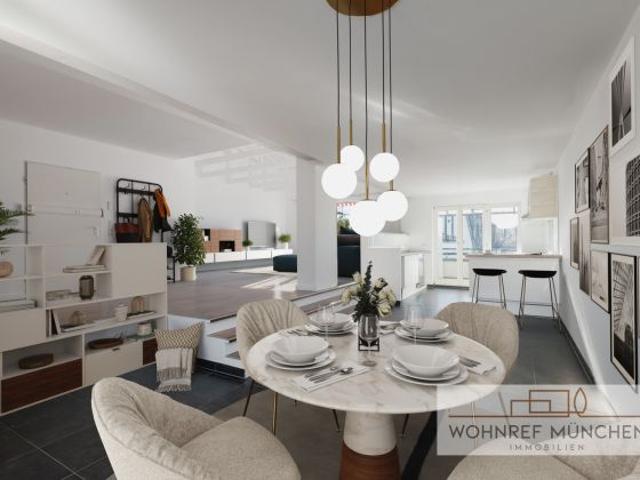 Loftartige Dachterrassenwohnung Eine versteckte Perle für Singles und Paare
