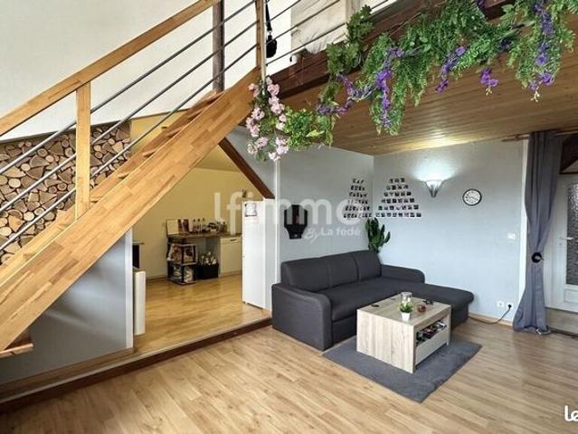 Loft/atelier/surface 2 pièces 50 m²