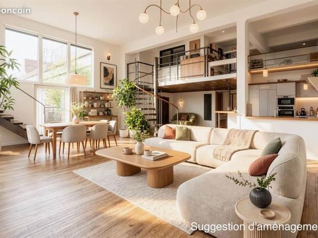 Loft/atelier/surface 4 pièces 140 m²