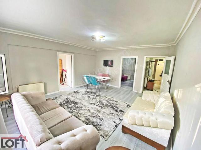 Loft'tan Osm.iş Merkezi Yakını Yüksek Kira Getirili Eşyalı Daire