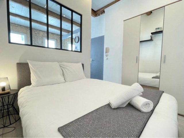 Logement T2 meublé avec mezzanine