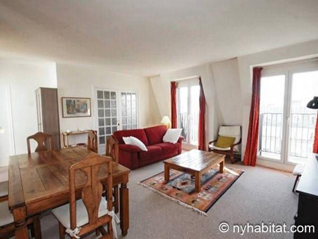 Logement à Paris, Location meublée T3 Place de Wagram Ternes PA 1393