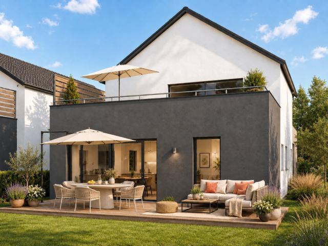 Logement neuf avec jardin privatif à Schirrhein