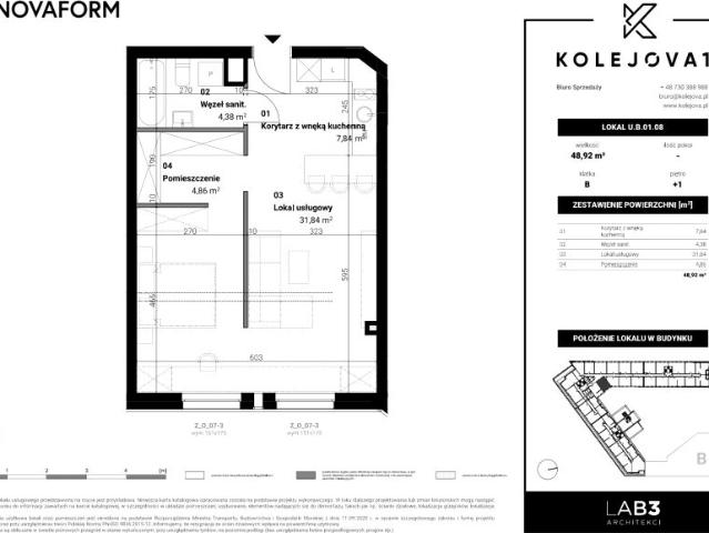 Lokal użytkowy 48,9m²