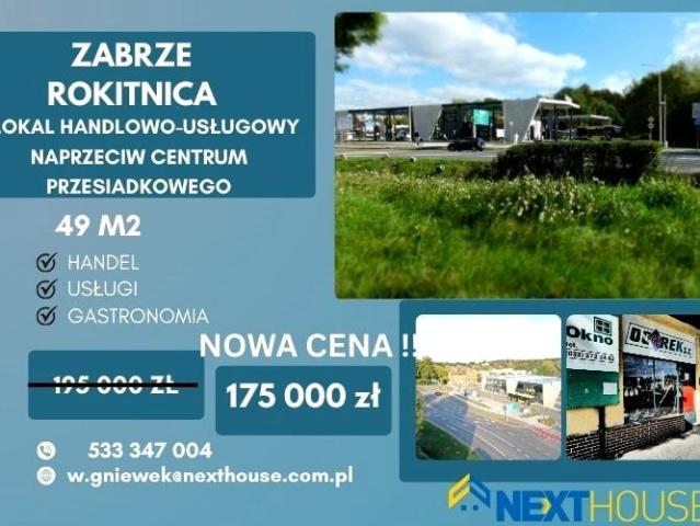 Lokal użytkowy 49,70 m², Zabrze