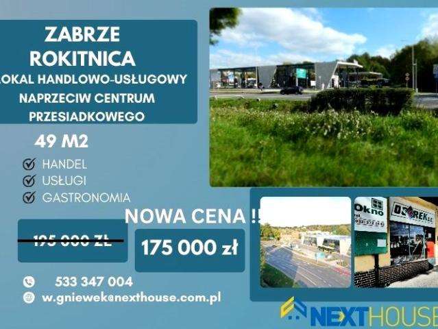 Lokal użytkowy 49,70 m², Zabrze
