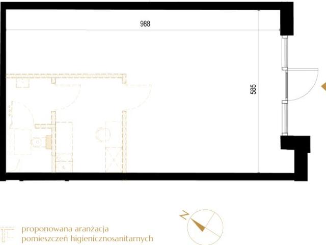 Lokal użytkowy 57,7m²