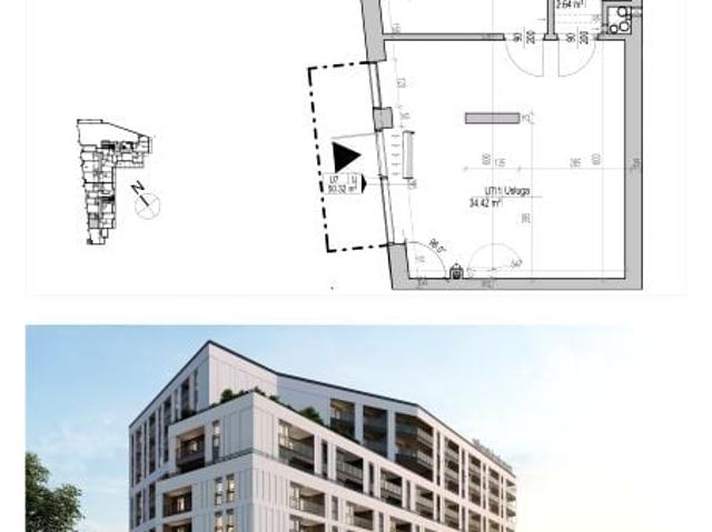 Lokal użytkowy 61,9m²