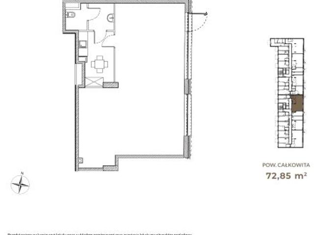 Lokal użytkowy 72,9m²
