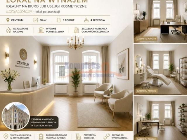 Lokal użytkowy 80,45 m², Szczecin