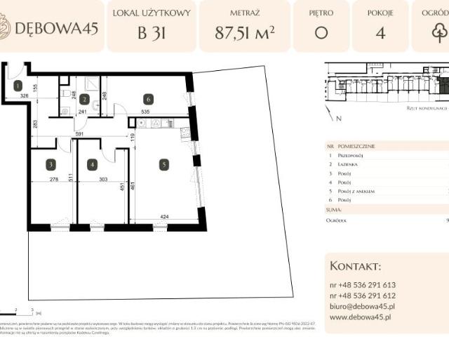Lokal użytkowy 87,5m²