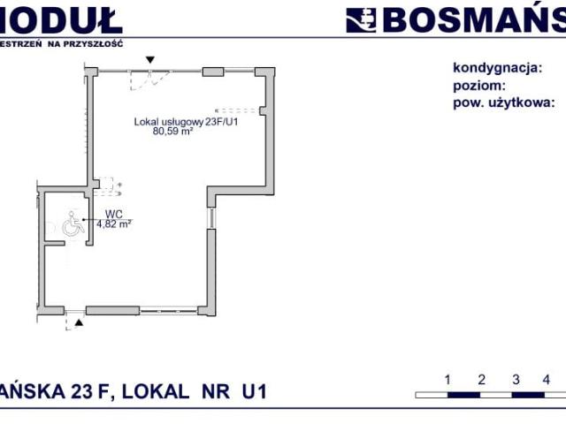 Lokal użytkowy 85,4m²