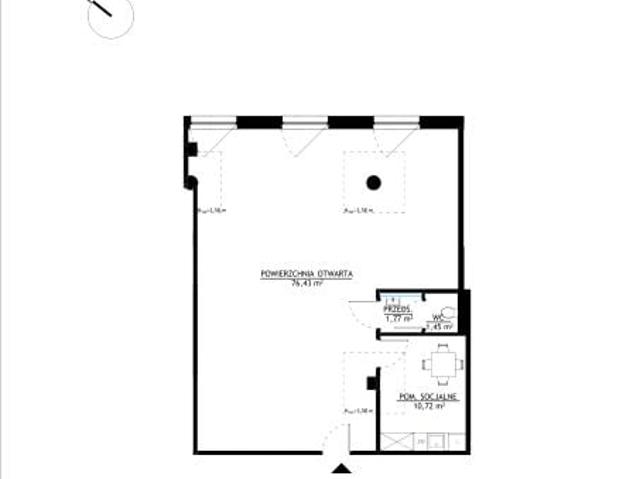 Lokal użytkowy 90,4m²