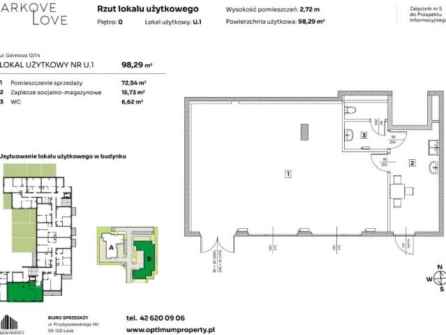 Lokal użytkowy 98,3m²